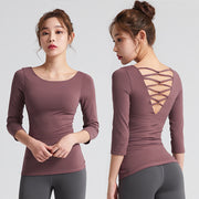 Eight-point sleeve sports training suit