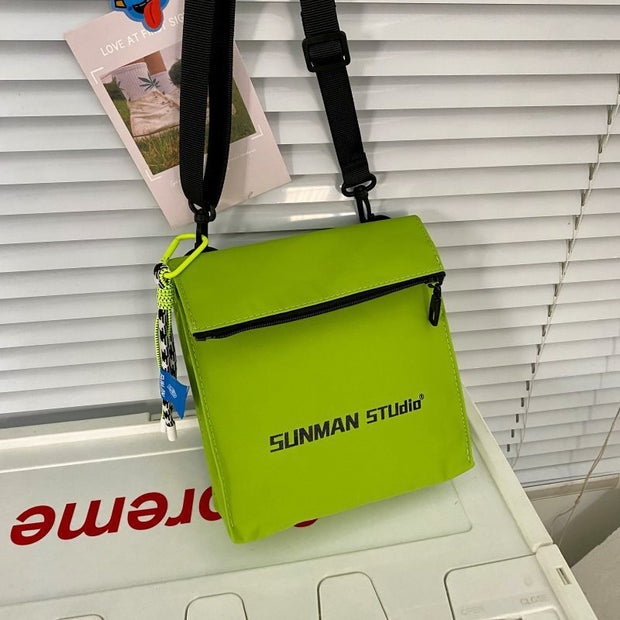 Simple All-match Messenger Bag Design Backpack