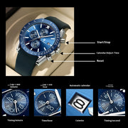 Multifunctional Waterproof Luminous Men's Watch