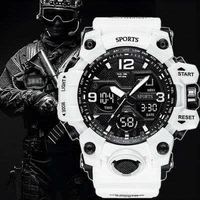 Male Student Multi-functional Youth Leisure Sports Fashion Electronic Watch