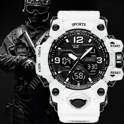Male Student Multi-functional Youth Leisure Sports Fashion Electronic Watch