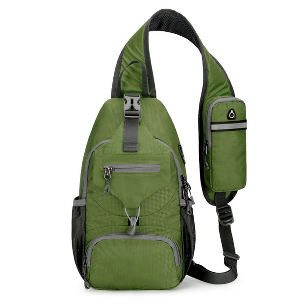 Men's Lightweight Outdoor Trendy Nylon Multifunctional Waist Bag