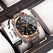 Quartz Multifunctional Chronographe Waterproof