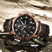 Quartz Multifunctional Chronographe Waterproof