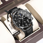 Quartz Multifunctional Chronographe Waterproof